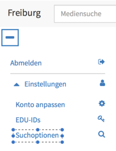 edupool Medienrecherche des KMZ Freiburg