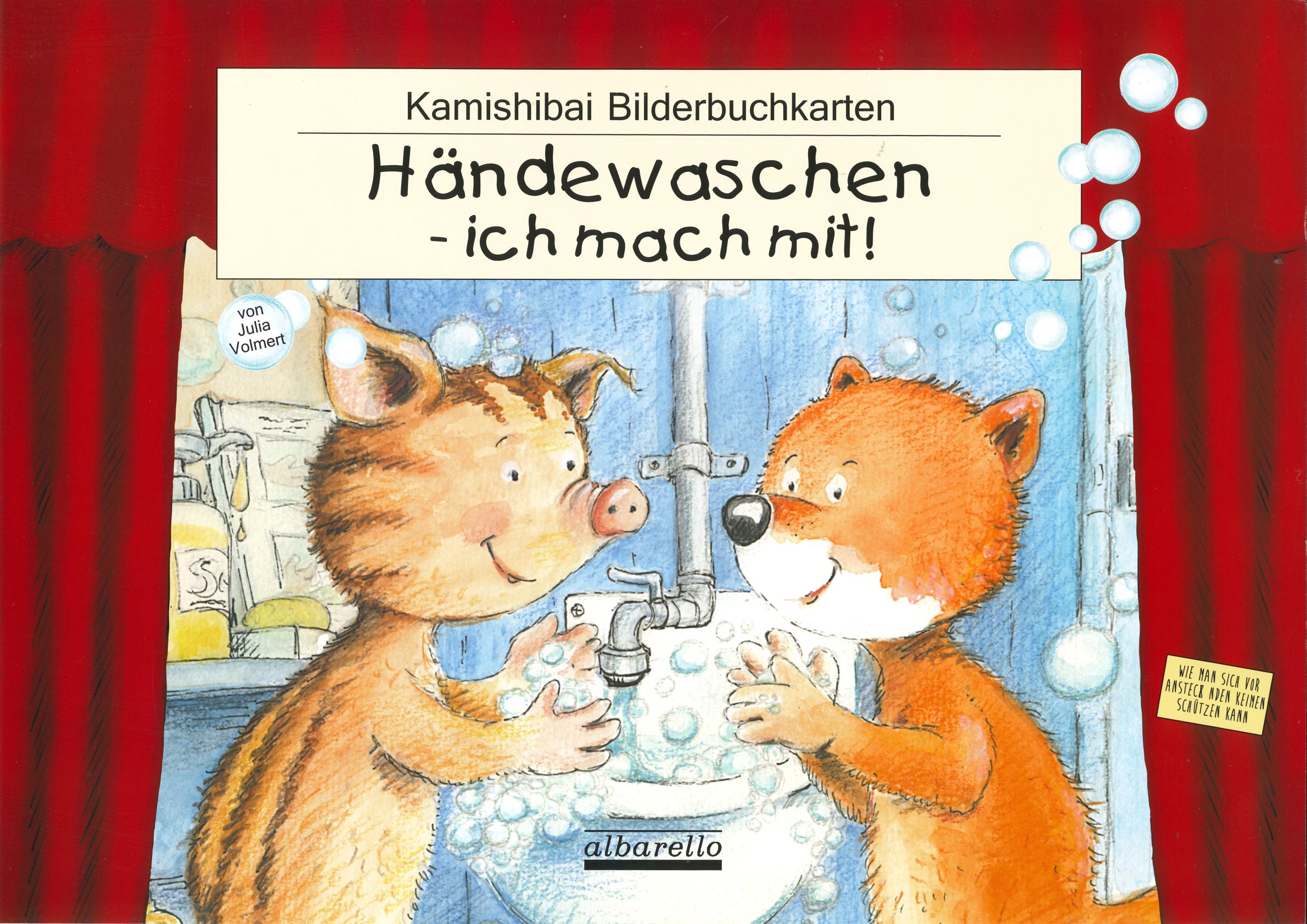 Händewaschen - ich mach mit Kamishibai